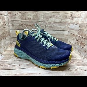 Hoka One One Challenger ATR 5 Blue Comfort Running Shoes Womens Size 8.5